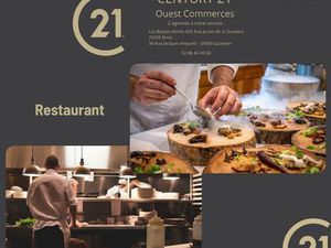 Fonds de commerce restaurant Quimper