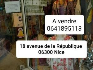 Boutique cède bail à Nice  départ retraite