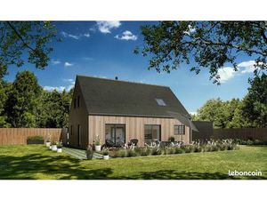 Terrain viabilisé – Projections de maisons bois possibles – Secteur premium