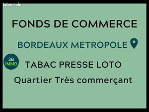 Fonds de commerce tabac 85 m²