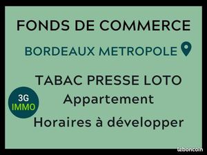 Fonds de commerce tabac 90 m²