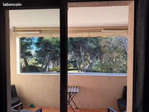 Appartement T2 – Domaine de la Coudoulière – Terrasse  Parking  Cave – 5 min à pied de la 