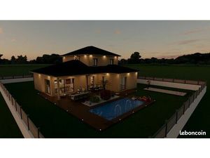 Maison neuve 145 m2 – Prestations haut de gamme – Maître d’œuvre