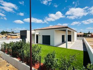 À VENDRE – Maison de Plain-Pied 120 m² + Garage – Terrain Piscinable à Ginestas (387 m²)