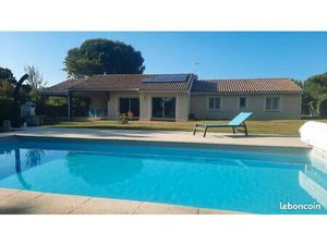 Rare – Maison de plain-pied 135 m² avec piscine  quartier recherché