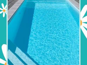 Maison plain pied avec piscine