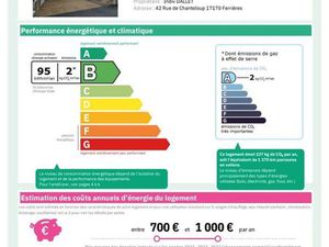 Maison Ferrières 80m2