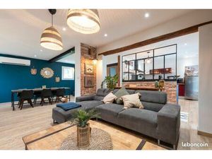 Maison de plain-pied / 105m² avec piscine et garage de 60m² indépendant