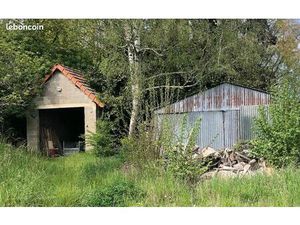 Garage sur terrain constructible