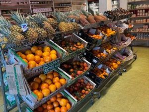Vente magasin fruits et legumes