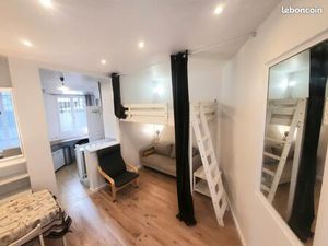2 pièces atypique proche Paris pte de Clichy