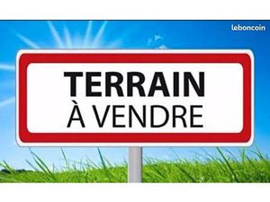 Vends terrain constructible