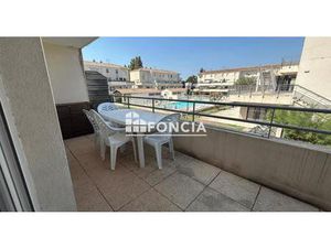 Grand P2 35.03 m2 au GRAU DU ROI résidence avec piscine parking privé