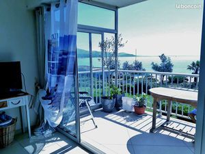 Vente appartement t3 front de mer le lavandou var