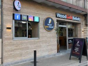 Kebab feu de bois fond de commerce