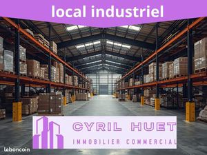 Local industriel 200 m²