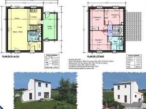 Maison neuve 78m2 + 10m2 Cellier centre ville