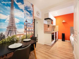 Magnifique studio- Gare 8min à pied