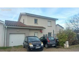 Maison de ville récente 4 chambres – 107m² habitables + garage et jardin