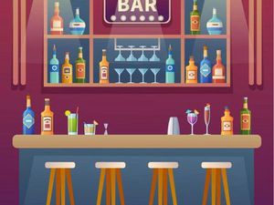 Bar brasserie restaurant