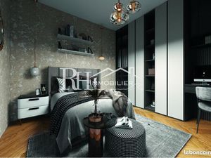 Studio 1 pièce 33 m²