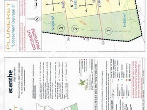 Terrain constructible viabilisé à vendre