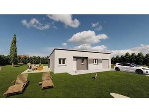 Terrain avec maison neuve à vendre