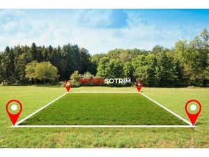 Terrain constructible viabilisé à vendre