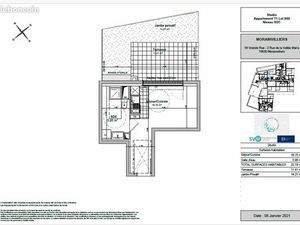 Studio avec exterieur loué meublé morainvilliers