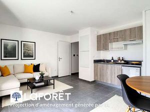 Location Appartement 2 pièces à Nantes (44000) : à louer 2 pièces / 42m² Nantes