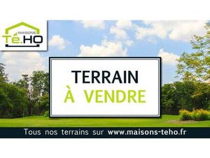 Terrain constructible viabilisé à vendre