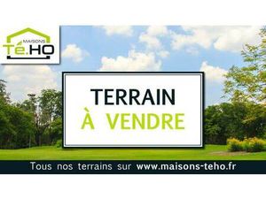 Terrain constructible viabilisé à vendre