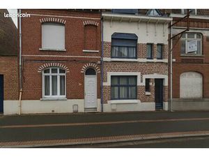 Maison mitoyenne 3 chambres + bureau  95 m²  quartier recherché de Wasquehal