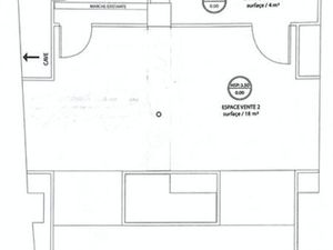 Local commercial Rue de Strasbourg 83m2