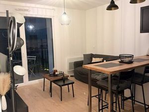 T2 Meublé parking + jardin