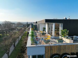 Bureau 6 postes de travail avec terrasse ROOFTOP