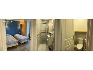 Chambre meublée sdb et wc privatif