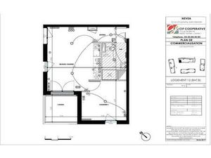 Appartement T2 ST HERBLAIN BELLEVUE - 41.59 m2 624 Euros