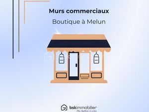 Boutique de 50 m² à Melun
