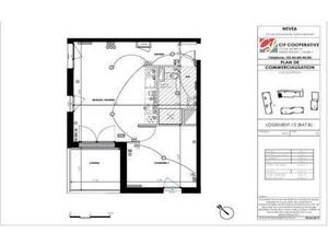 Location Appartement 2 pièces à Saint-Herblain Nord-Sillon-Thébaudières (44800) : à louer 