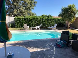 Maison 160m2 + chalet 35m2 avec garage et piscine