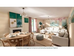 À VENDRE – MAISON FAMILIALE NON MITOYENNE – CHESSY BOURG – 4 CHAMBRES – JARDIN 518 m²