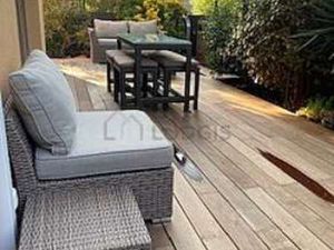 Appartement 1 chambre meublé avec accès handicapé  terrasse et jardin