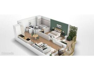 Appartement 2 pièces 48 m²