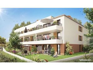Beau T2 récent – Grand balcon + garage