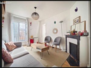 Appartement 2 pièces meublé 37 m² – lumineux – dernier étage – Paris 18