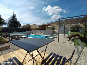 Villa T4 avec piscine et studio indépendant