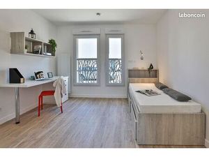 Studio meublé toutes charges comprises  résidence récente
