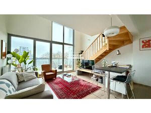 Nantes Gare Sud - Duplex 2 pièces 51m² - vue Loire