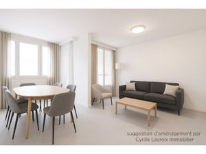 Ermont centre  appartement de 4 pièces  2 chambres de 66 m2 